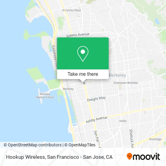 Mapa de Hookup Wireless