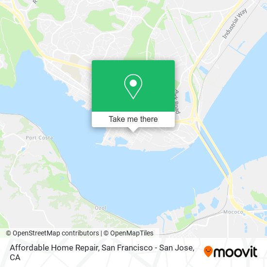 Affordable Home Repair map