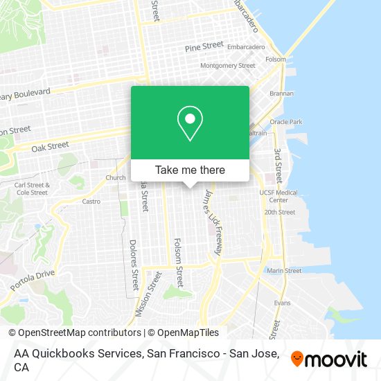 AA Quickbooks Services map