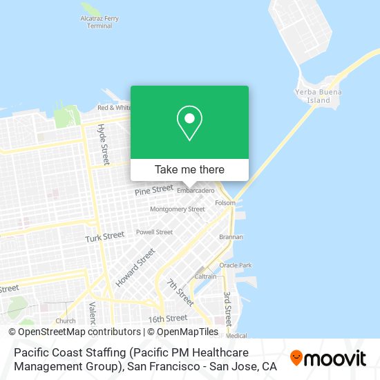 Pacific Coast Staffing (Pacific PM Healthcare Management Group) map