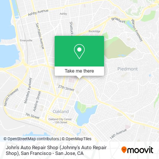 John's Auto Repair Shop map