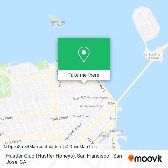 Hustler Club (Hustler Honeys) map