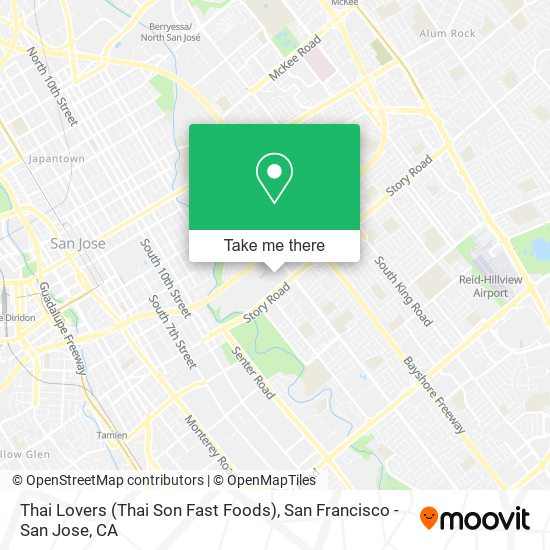 Thai Lovers (Thai Son Fast Foods) map