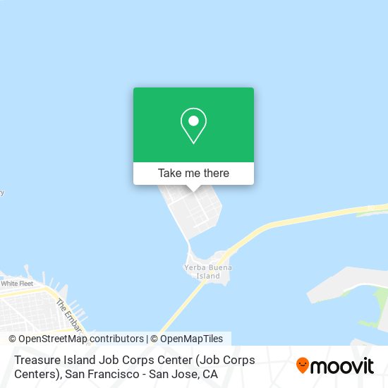 Treasure Island Job Corps Center (Job Corps Centers) map