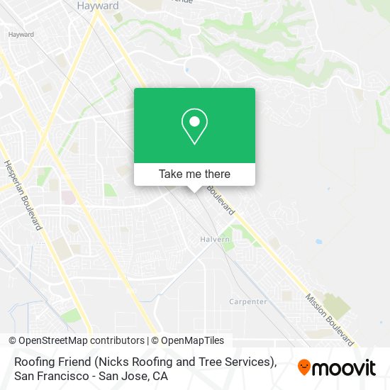 Roofing Friend (Nicks Roofing and Tree Services) map