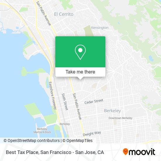 Best Tax Place map