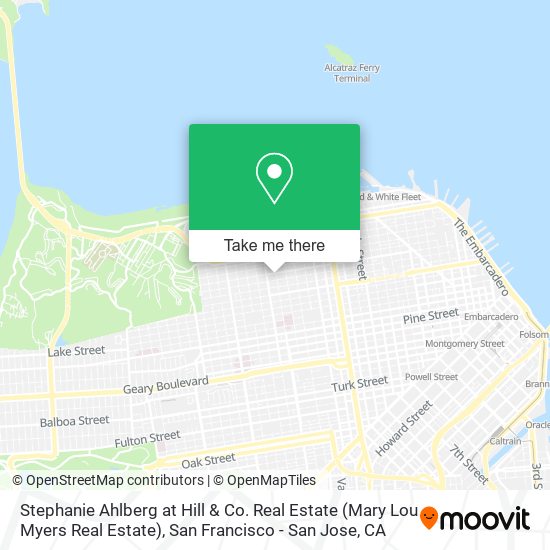 Mapa de Stephanie Ahlberg at Hill & Co. Real Estate (Mary Lou Myers Real Estate)