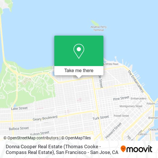 Donna Cooper Real Estate (Thomas Cooke - Compass Real Estate) map