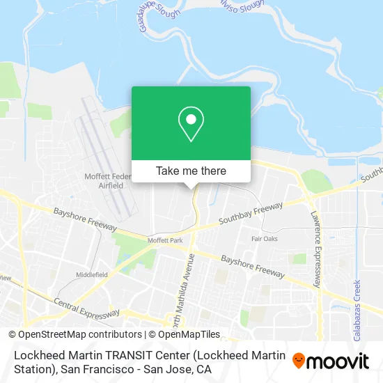 Lockheed Martin TRANSIT Center (Lockheed Martin Station) map