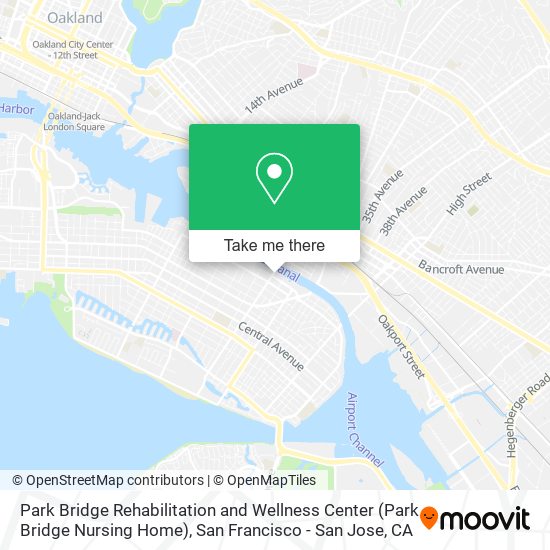 Park Bridge Rehabilitation and Wellness Center (Park Bridge Nursing Home) map