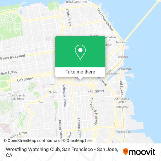 Mapa de Wrestling Watching Club