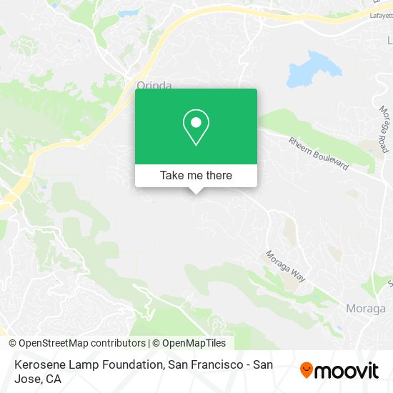 Kerosene Lamp Foundation map