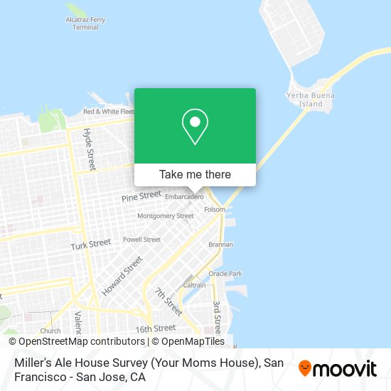 Mapa de Miller's Ale House Survey (Your Moms House)