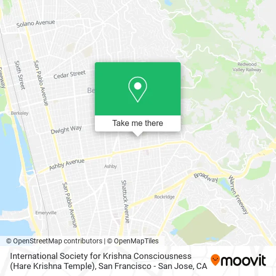 International Society for Krishna Consciousness (Hare Krishna Temple) map