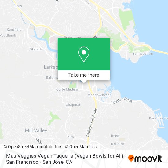 Mas Veggies Vegan Taqueria (Vegan Bowls for All) map