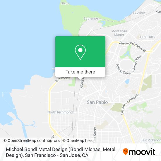 Michael Bondi Metal Design map