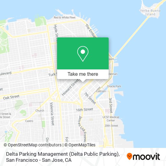 Mapa de Delta Parking Management (Delta Public Parking)