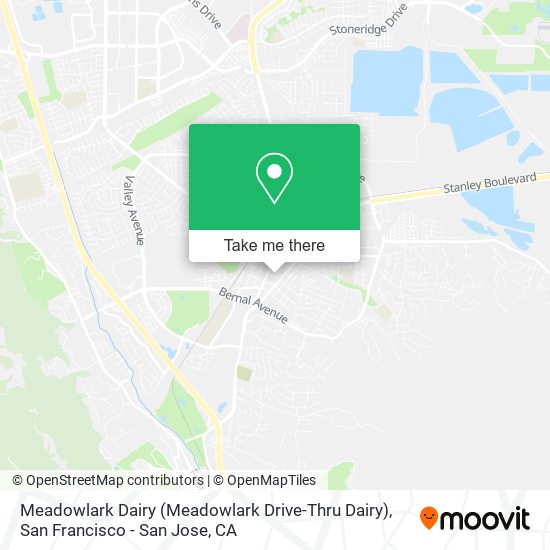 Mapa de Meadowlark Dairy (Meadowlark Drive-Thru Dairy)