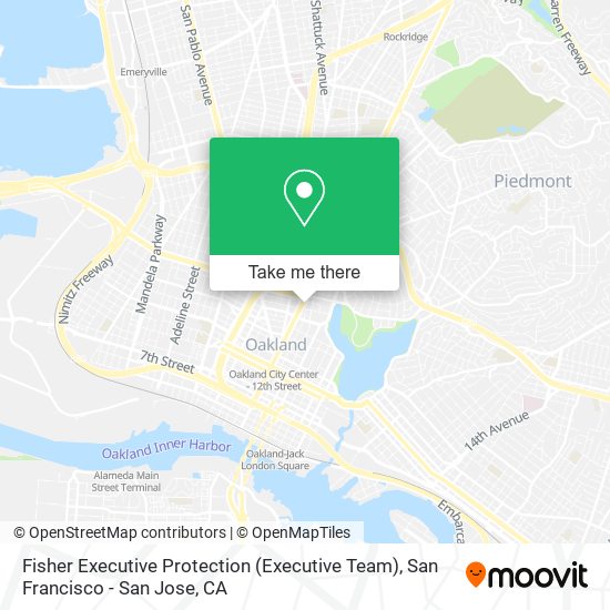 Mapa de Fisher Executive Protection (Executive Team)