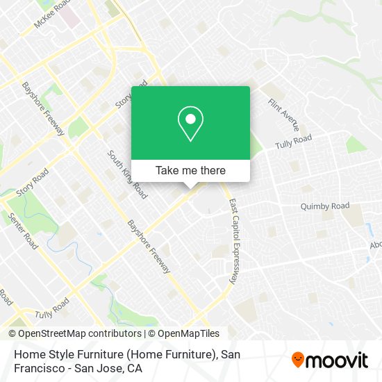 Mapa de Home Style Furniture (Home Furniture)