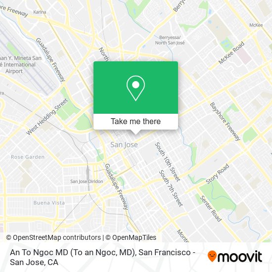 An To Ngoc MD (To an Ngoc, MD) map