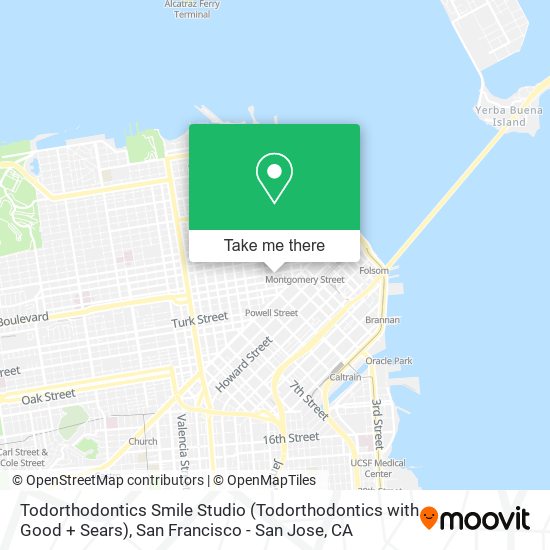 Mapa de Todorthodontics Smile Studio (Todorthodontics with Good + Sears)