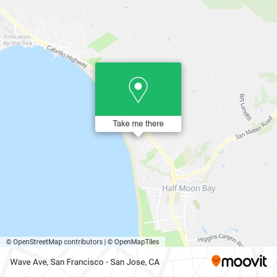 Mapa de Wave Ave