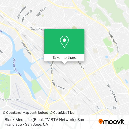Black Medicine (Black TV BTV Network) map