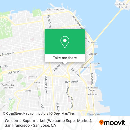 Mapa de Welcome Supermarket (Welcome Super Market)