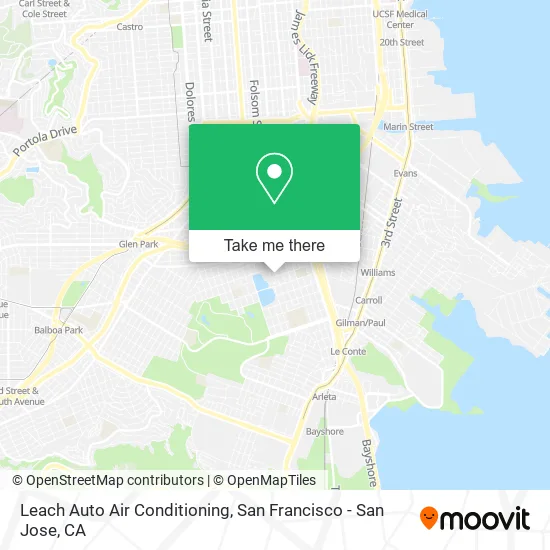 Leach Auto Air Conditioning map