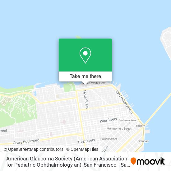 American Glaucoma Society (American Association for Pediatric Ophthalmology an) map