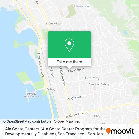 Ala Costa Centers (Ala Costa Center Program for the Developmentally Disabled) map
