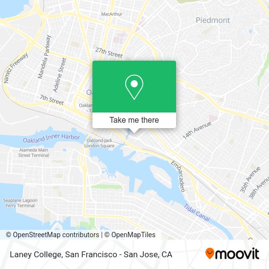 Laney College map