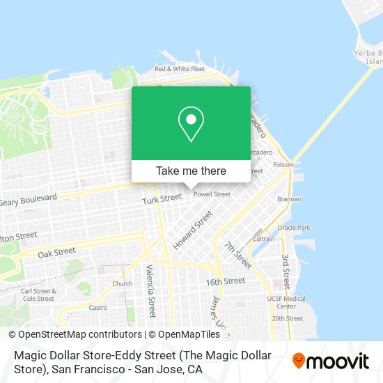 Magic Dollar Store-Eddy Street (The Magic Dollar Store) map