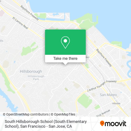 Mapa de South Hillsborough School (South Elementary School)