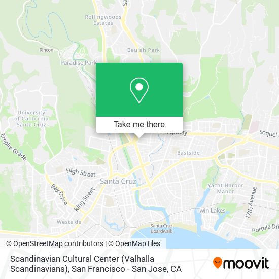 Mapa de Scandinavian Cultural Center (Valhalla Scandinavians)