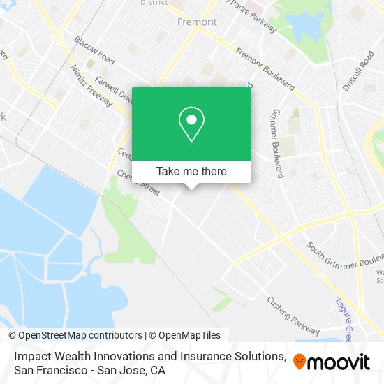 Impact Wealth Innovations and Insurance Solutions map