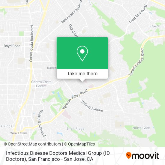 Infectious Disease Doctors Medical Group (ID Doctors) map