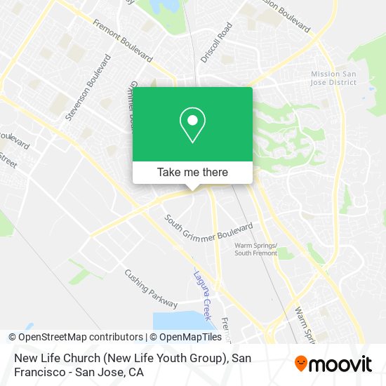 Mapa de New Life Church (New Life Youth Group)