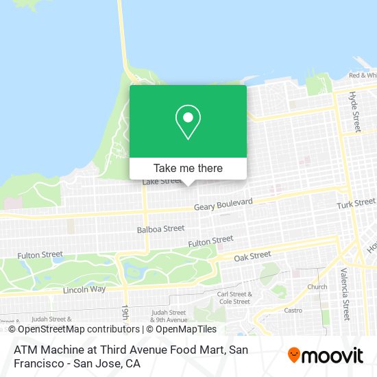 ATM Machine at Third Avenue Food Mart map