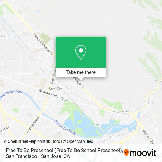 Free To Be Preschool map