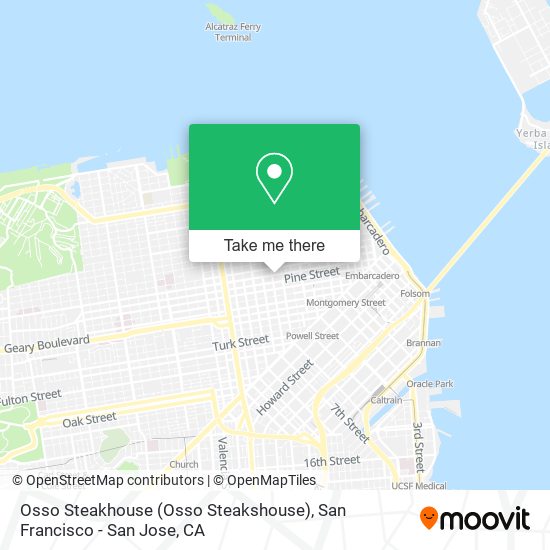 Mapa de Osso Steakhouse (Osso Steakshouse)