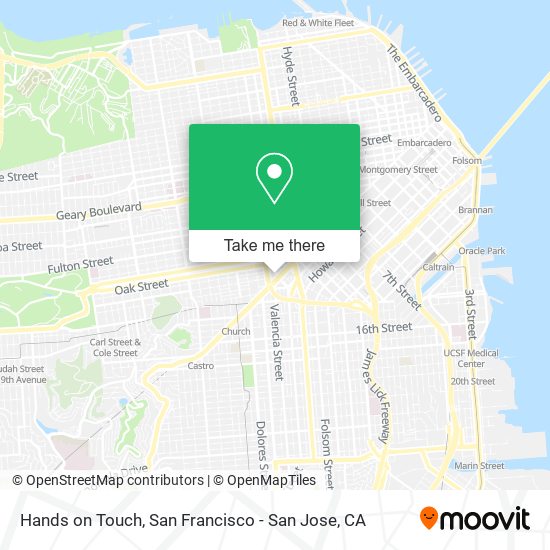 Hands on Touch map