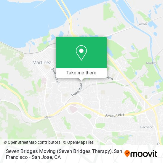 Seven Bridges Moving (Seven Bridges Therapy) map