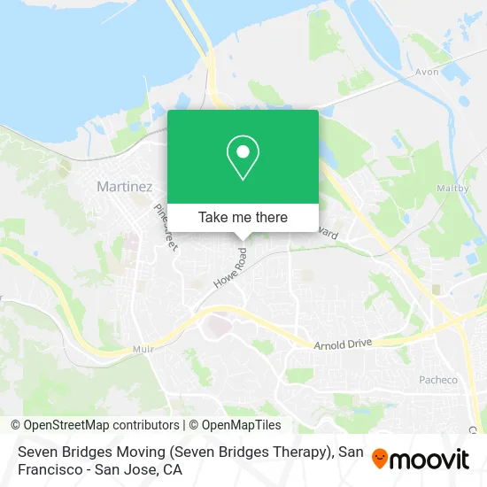 Seven Bridges Moving (Seven Bridges Therapy) map
