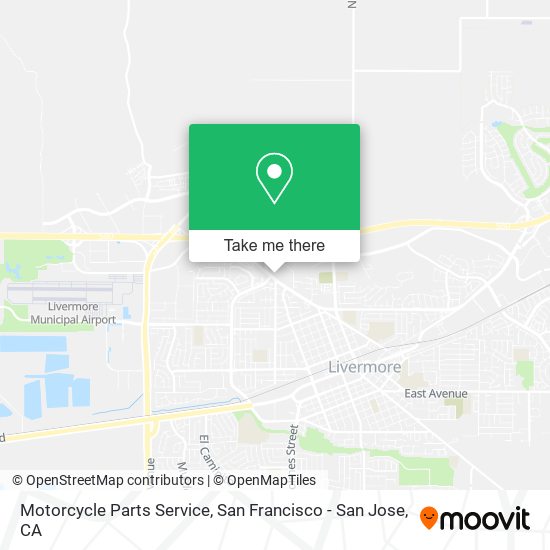 Mapa de Motorcycle Parts Service