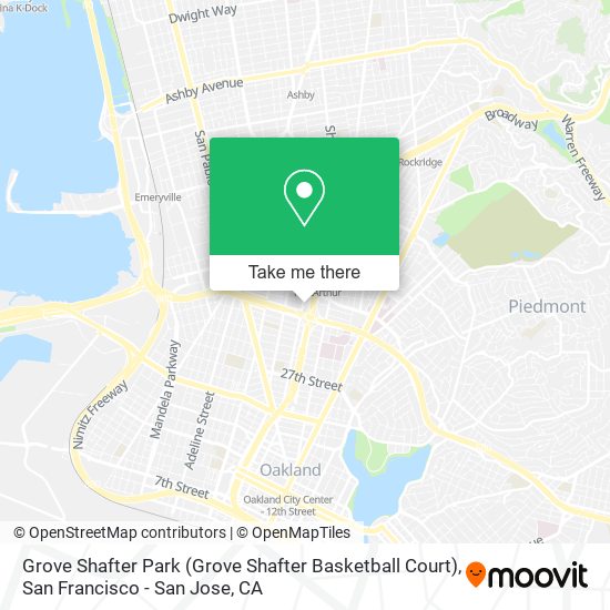 Mapa de Grove Shafter Park (Grove Shafter Basketball Court)