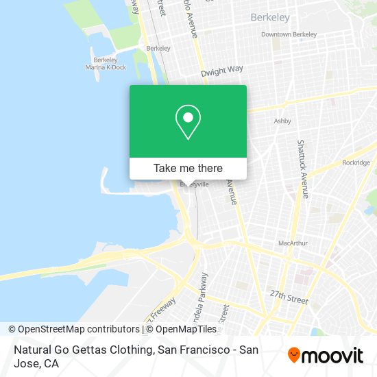 Mapa de Natural Go Gettas Clothing