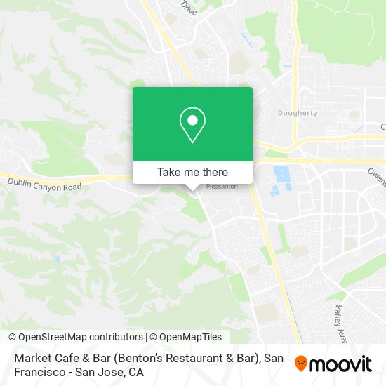 Mapa de Market Cafe & Bar (Benton's Restaurant & Bar)