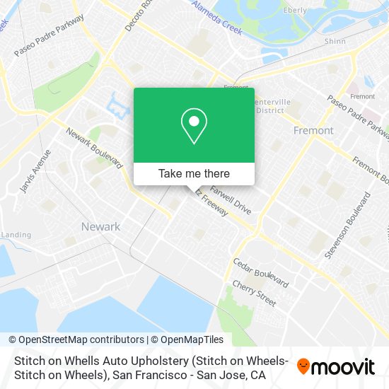 Stitch on Whells Auto Upholstery (Stitch on Wheels-Stitch on Wheels) map